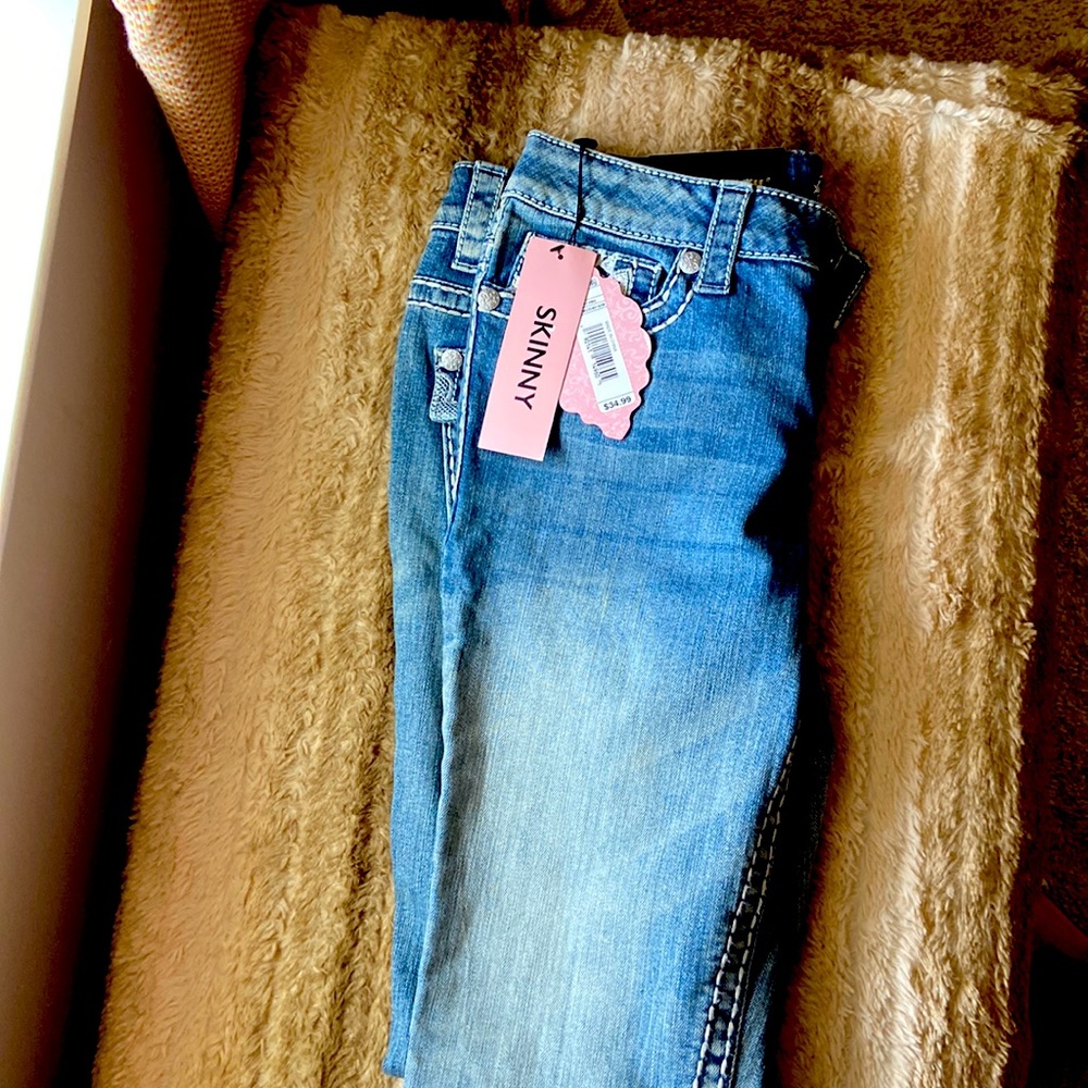 PAISLEY SKY BRAND size 8 NEW WITH TAGS skinny jeans